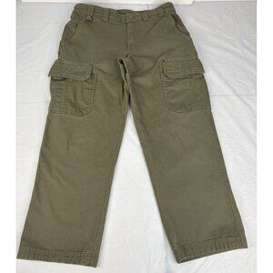 Duluth Trading Flex Firehose Relaxed Fit Cargo Pants Men’s 36x29 Olive Green